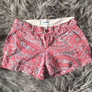 Old Navy cotton 4 pocket shorts